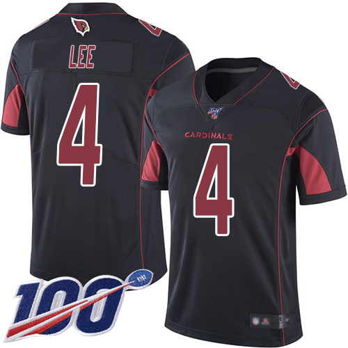 Arizona Cardinals Limited Black Men Andy Lee Jersey NFL Football #4 100th Season Rush Vapor Untouchable->women nfl jersey->Women Jersey